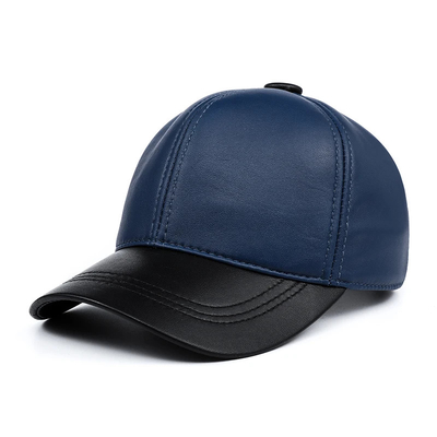 Constructed Front Panel 6 Panel Baseball Cap con sweatband di cotone e 6 occhiali