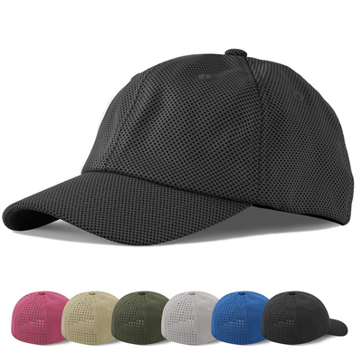 Cappuccio da baseball a sei pannelli a visore curvo in cotone per prestazioni B2B