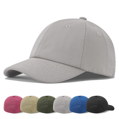 Cappuccio da baseball a sei pannelli a visore curvo in cotone per prestazioni B2B
