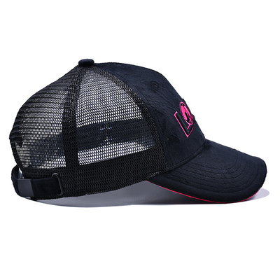 Sandwich Curved Brim 5 Panel Velvet Trucker Hat Wholesale Gorra Trucker Cap Logo personalizzato