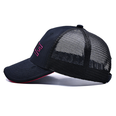 Sandwich Curved Brim 5 Panel Velvet Trucker Hat Wholesale Gorra Trucker Cap Logo personalizzato