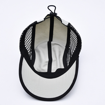Oem Running Nylon Non strutturato Mesh Quick Drying Running Hat Soft Wholesale Running Cap