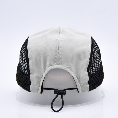 Oem Running Nylon Non strutturato Mesh Quick Drying Running Hat Soft Wholesale Running Cap