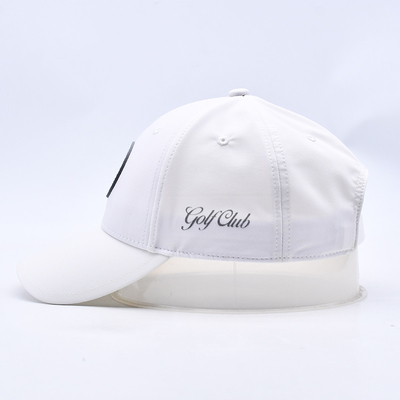 Logo riflettente personalizzato all'aria aperta Cappucci sportivi impermeabili a secco veloce Illuminazione 6 pannelli Cappello da golf per uomini