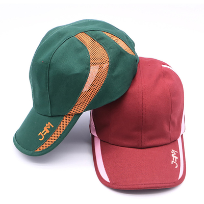 Logo personalizzato Cappello sportivo mesh Gorras di corsa di alta qualità bordo curvo Cappelli sportivi traspiranti
