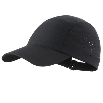 Cappello sportivo impermeabile a taglio laser perforato di alta qualità veloce asciutto cappello da baseball sportivo