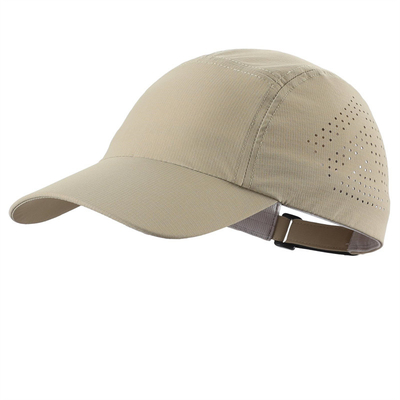 Cappello sportivo impermeabile a taglio laser perforato di alta qualità veloce asciutto cappello da baseball sportivo