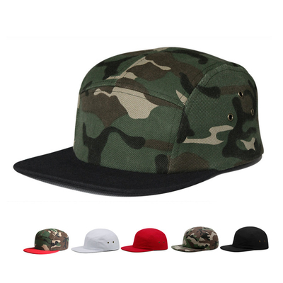 Camo all'aria aperta 5 pannelli Camp Cap Camuffamento Gorras Camper Wholesale cappello per uomini donne