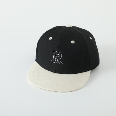 Alte qualità Bambini cotone Flat Brim Sport Cappello Letter ricamo Bambino Outdoor Snapback Cap