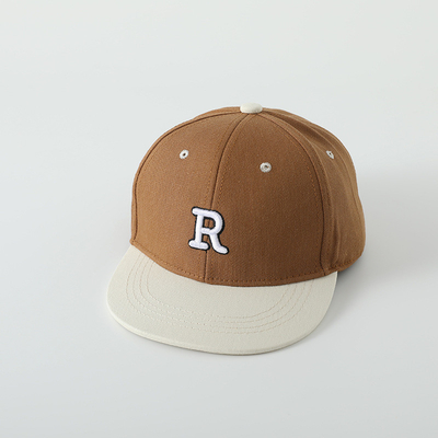 Alte qualità Bambini cotone Flat Brim Sport Cappello Letter ricamo Bambino Outdoor Snapback Cap