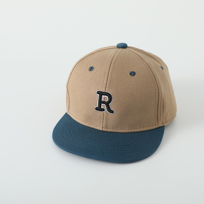 Alte qualità Bambini cotone Flat Brim Sport Cappello Letter ricamo Bambino Outdoor Snapback Cap