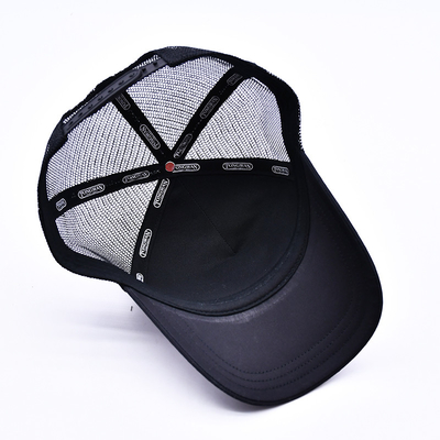 Logo personalizzato 5 pannello Trucker Cap Wholesale regolabile Snapback Trucker Cap Fornitore