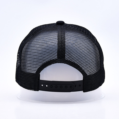 Logo personalizzato 5 pannello Trucker Cap Wholesale regolabile Snapback Trucker Cap Fornitore