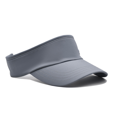 Estate all'aperto Corrente Cappuccio Visore Solare Custom Grigio Tennis Visore Cappuccio per Golf
