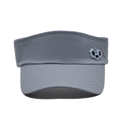 Estate all'aperto Corrente Cappuccio Visore Solare Custom Grigio Tennis Visore Cappuccio per Golf