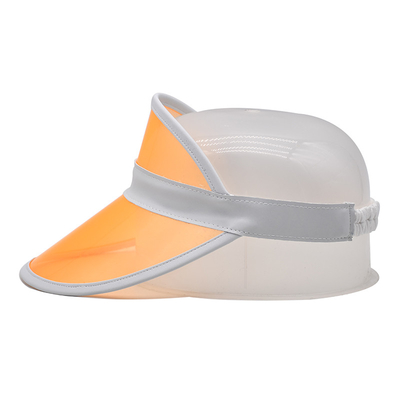 PVC Top vuoto Donne Uomini Accessori sportivi Anti-UV Cappello ombrello estivo Bicicletta Cappucci visiera solare