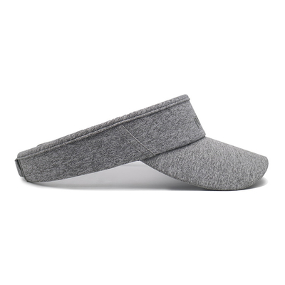 Sport estivo Cappucci di visore a secco per sole Stampa personalizzata Cappello di visore regolabile