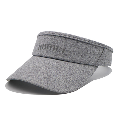 Sport estivo Cappucci di visore a secco per sole Stampa personalizzata Cappello di visore regolabile