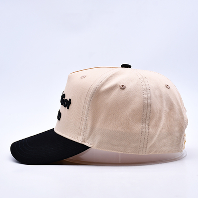 Cappellini da baseball originali sportivi a 5 pannelli con logo 3D ricamato di alta qualità personalizzabili