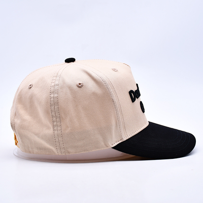 Cappellini da baseball originali sportivi a 5 pannelli con logo 3D ricamato di alta qualità personalizzabili