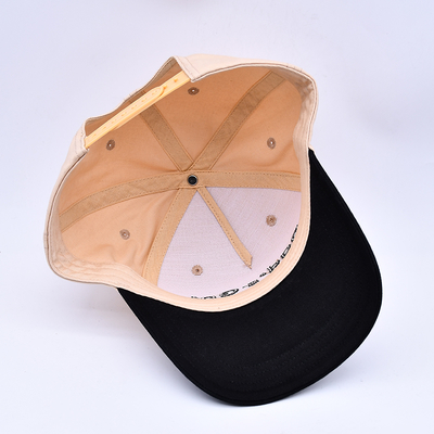 Cappellini da baseball originali sportivi a 5 pannelli con logo 3D ricamato di alta qualità personalizzabili