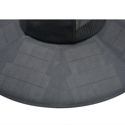 Nuovo cappello da sole con alimentazione solare per esterni, personalizzato, resistente ai raggi UV, portatile, ricaricabile, per campeggio, viaggi, pesca, alpinismo