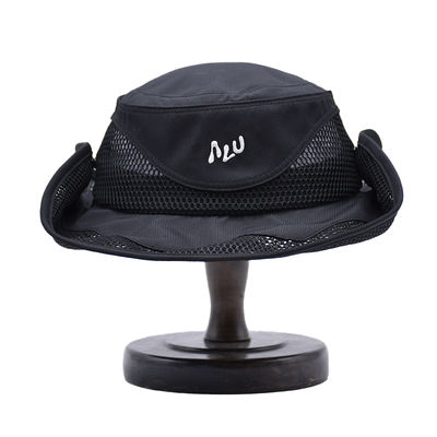 Cappelli da pescatore con visiera ampia, da immersione, a secchiello, parasole, stampati e ricamati su misura di alta qualità