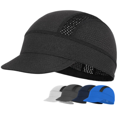 Cappellino da Ciclismo Personalizzato Asciugatura Rapida Traspirante Cappellino Sportivo Assorbente Traspirante Sottocasco Sottile