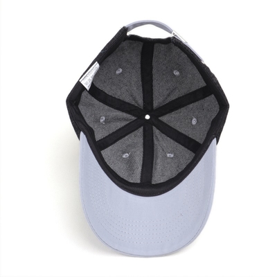 Cappello da baseball nero con logo personalizzato all'ingrosso, lavaggio acido, cotone vintage, regolabile, denim, sport, lavato