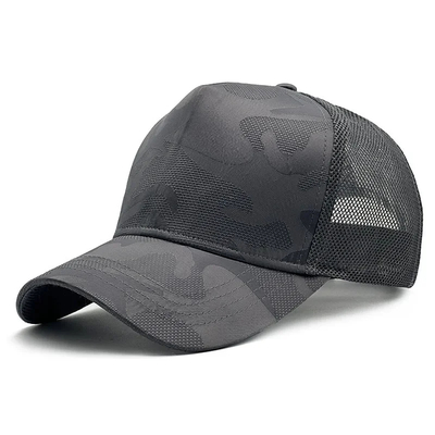 Cappello da baseball semplice di grandi dimensioni per uomini donne Custom Design Trucker Mesh Cappello per grande grande testa di moda per lo sport Casual Scena
