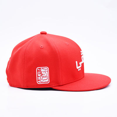 Ingrosso Borse 3D personalizzate Gorra Baseball Snapback Sports Cap Outdoor Flat Brim 6 Panel Snapback Cap