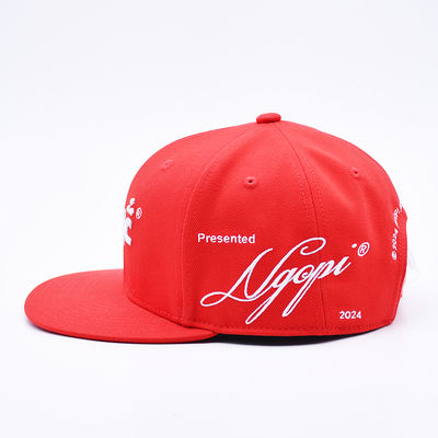 Ingrosso Borse 3D personalizzate Gorra Baseball Snapback Sports Cap Outdoor Flat Brim 6 Panel Snapback Cap