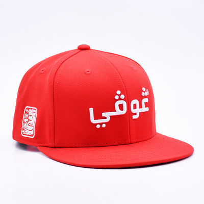Ingrosso Borse 3D personalizzate Gorra Baseball Snapback Sports Cap Outdoor Flat Brim 6 Panel Snapback Cap