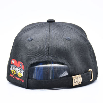 Cappello snapback da baseball con visiera piatta e logo ricamato personalizzato, stile hip hop sportivo, per uomo