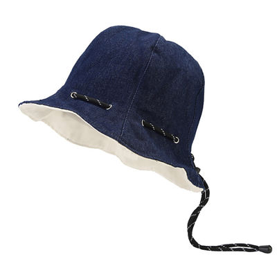 Cappello da pescatore in vendita all'ingrosso abbigliamento di primavera ed estate trasformato in borsa di cotone per adulti unisex cappelli da secchio semplici e reversibili