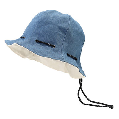 Cappello da pescatore in vendita all'ingrosso abbigliamento di primavera ed estate trasformato in borsa di cotone per adulti unisex cappelli da secchio semplici e reversibili