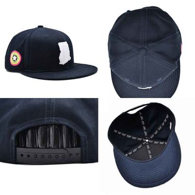 Cappuccio hip-hop coreano piano 100% del cappello di baseball del bordo di Fashional del cotone del ODM