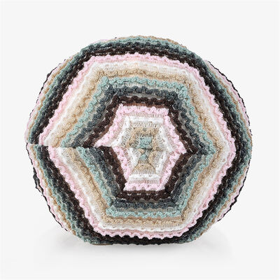 Costume di alta qualità Donna Striped Cappucci a maglia Slouchy Stile Skullies Cappuccio sportivo invernale Outdoor Cappuccio senza manette