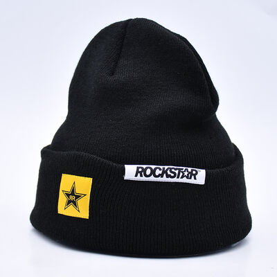 Abbigliamento da strada di design Logo personalizzato Pescatore invernale Gorras Black Beanies Cappelli con logo personalizzato Ricamo