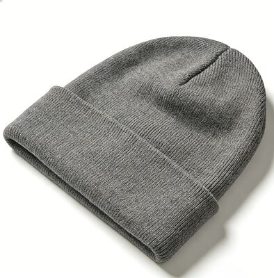 Opzioni di design personalizzato Cappello da cappello merino leggero e traspirante per inverno e marchio aziendale