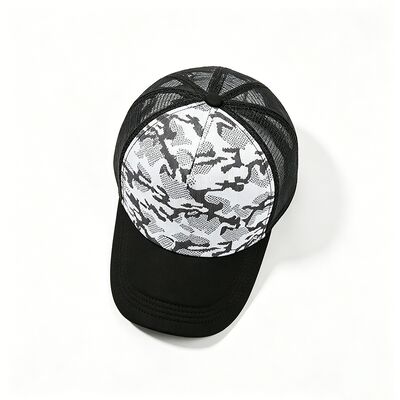 Cappuccio da camionista di alto profilo regolabile snapback design a maglia traspirante perfetto per tutte le stagioni attività all' aperto e al coperto