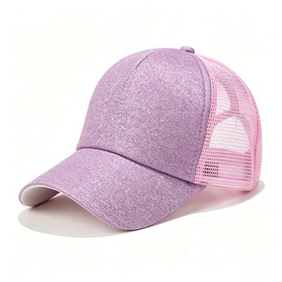 Tutte le stagioni 5 Pannello Trucker Cap Unisex Logo ricamato Stampa a schermo Patch fissato Adattabile adattabile Materiale comodo