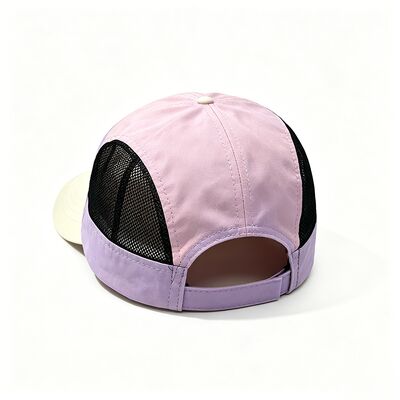 Customized 5 Panel Camper Hat Featuring Hook and Loop Strap Closure Medium Brim Length Ideal for Hiking Camping and Gifts