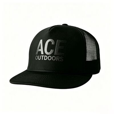 Stampa a schermo Logo 5 pannello Trucker Cap Unisex Comodo Ideale Per tutte le stagioni Adjustabile Testa leggera