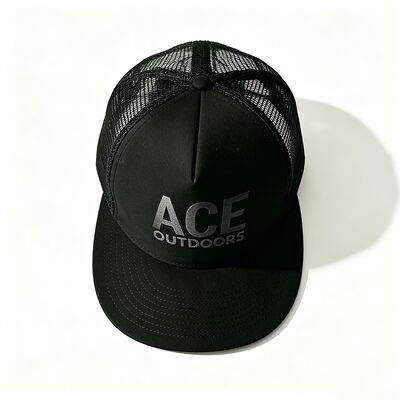 Stampa a schermo Logo 5 pannello Trucker Cap Unisex Comodo Ideale Per tutte le stagioni Adjustabile Testa leggera