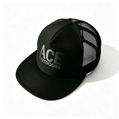 Stampa a schermo Logo 5 pannello Trucker Cap Unisex Comodo Ideale Per tutte le stagioni Adjustabile Testa leggera