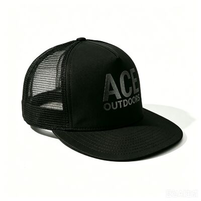 Stampa a schermo Logo 5 pannello Trucker Cap Unisex Comodo Ideale Per tutte le stagioni Adjustabile Testa leggera