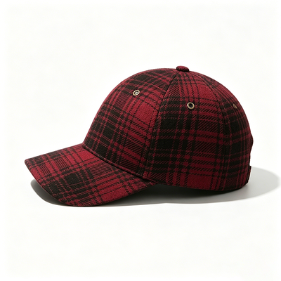Cappuccio da baseball a sei pannelli personalizzato Materiale respirabile da circa 100 grammi che fornisce ventilazione e assorbimento del sudore