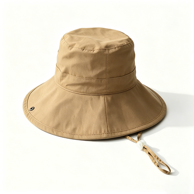 Cappello da pescatore da secchio da riciclo realizzato in tessuto 100% poliestere leggero respirabile confortevole protezione solare all'aperto
