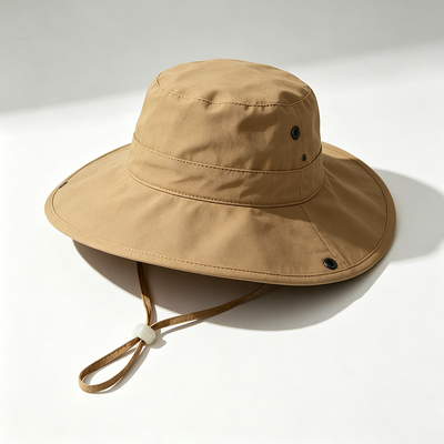 Cappello da pescatore da secchio da riciclo realizzato in tessuto 100% poliestere leggero respirabile confortevole protezione solare all'aperto